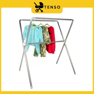 TENSO X Shape Stainless Steel Retracetable Hanging Rack