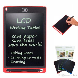 8.5" LCD Writing Tablet Pad Board Graphics Notepad Support Screen Clear Function