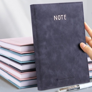 B5Notebook Extra Thick Business Notepad Simple Thickened Student Deer Head Leather Book Working Notebook Meeting Notebook