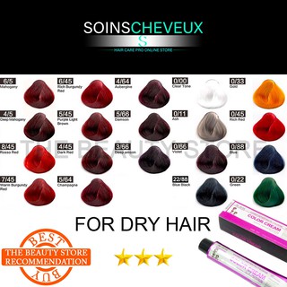 Pewarna Rambut Salon Hair Dye Hair Color Dye Cream 100ml Free Developer Peroxide 100ml 美发院专业染色膏100ml