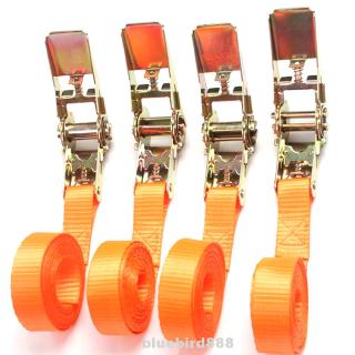 Strap Car Buckled Tension Rope Fastener Fixing Nylon Load Securing Tie Luggage Belt