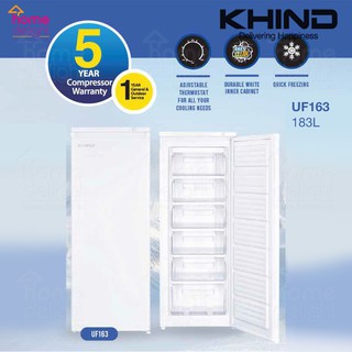Khind Upright Freezer (182L / 245L) [UF163 / UF225]