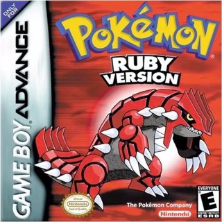 NEW POKEMON RUBY VERSION GAMEBOY ADVANCE CARTRIDGE GAME CARD FOR GBA/GBA SP/GBM/NDSL/NDS (ENGLISH)
