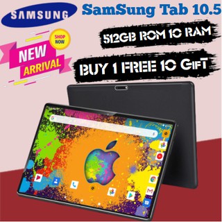 🔥Google Class+ZOOM+Meet🔥 [Free Shipping] Samsung Tablet 10.8 Android Tablet Smart Tab 512GB + 12GB RAM * FREE POUCH BAG*