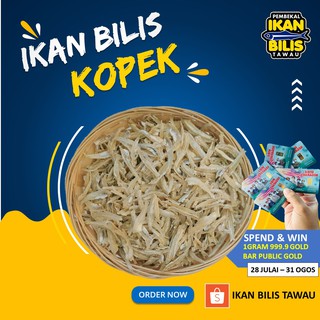 Ikan Bilis Kopek gred A (3kg)/RANGUP DAN GARING / ORIGINAL FROM SABAH