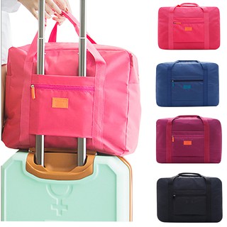 Large Waterproof Foldable Nylon Travel Luggage Bag, Hand Bag Clothes Storage Bag