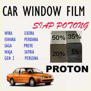 Proton 4 Door Tinted Siap Potong Kereta Tinted Car Window FILM