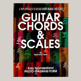 Buku Panduan Chords & Scales Bermain Gitar | Guitar Chords & Scales Reference Book for Beginner