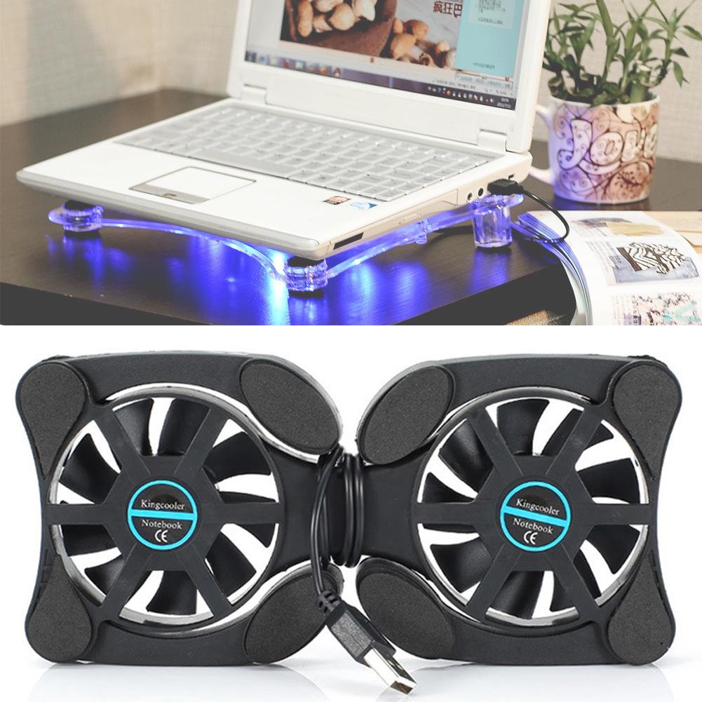 Portable Cooling Pad Radiator USB Collapsible Fan Laptop Heat Dissipation