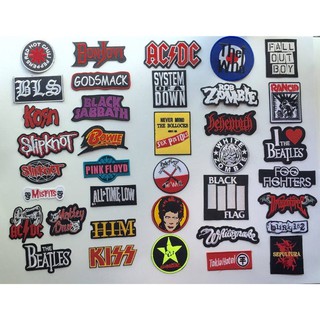 DIY Metal Rock Punk Retro Indy Music Band Embroidered Sew Iron On Patch Badge (1)