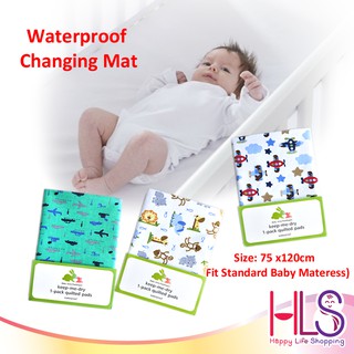HLS Baby Urine Mat Changing Nappy Cover Pad Waterproof Changing Bed Sheet Protector 70x120cm Bedding Cover UM