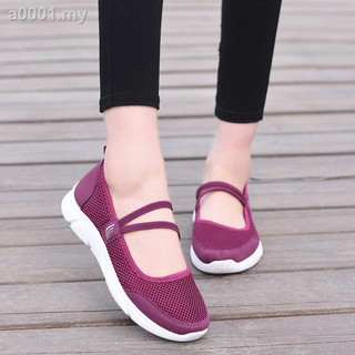 💖READY STOCK💖 Plus Size Women Casual Slip-on Shoes Lightweight Flat Woman Outdoor Work
