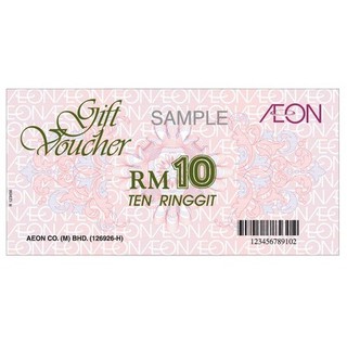 AEON RM10 VOUCHER x 1 pcs (EXPIRY 31-03-2022)