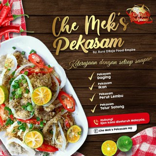 Che Mek's Pekasam / Pekasam ikan / Pekasam Daging / Pekasam Perut Lembu / Perkasam Telur Sotong