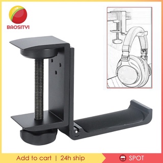 [BAOSITY1] Metal Alloy Gaming Headset Headphone Hook Holder Foldable Stand (1)