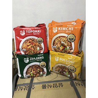 SAMYANG 80gmx5 pack Kimchi/Jjajang/Toppoki/Bulgogi[HALAL]