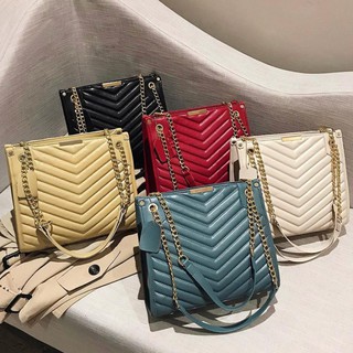 ❤Lfashion❤ Classic Women Leather Handbag Shoulder Bag Chain Shopping Tote bags beg bag