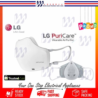 LG PuriCare AP551AWFA Wearable Air Purifier 2nd Gen with VoiceON™| Face Mask