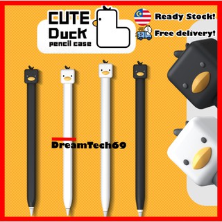 [Malaysia Stock] Apple Pencil 1st & 2nd Gen, Duckling Cover {Black/White} (1)