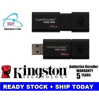 Kingston USB 3.0 100Mb/S Pendrive Dt100G3 (16GB/32GB/64GB)