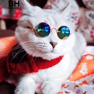 🐕Dog Puppy Cat Fashion Cool Glasses Round Sunglasses Eyewear Pet Photo Props