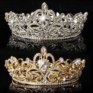Crystal Bridal Crown Rhinestone Wedding Diamante Headpiece