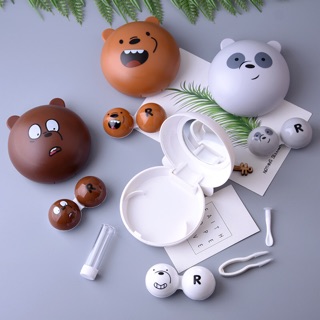 We Bare Bears Contact Lens Cases
