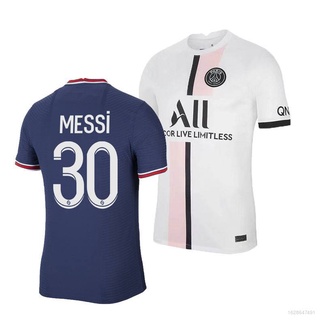 ZTR PSG Football Jersey Saint Germain Messi Tshirt Soccer Barcelona Jersey Plus Size Unisex Tops High Quality Tee Gift