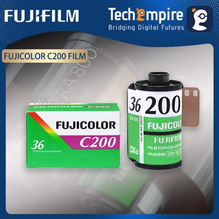 Fujifilm Fujicolor C200 36 Film For Color Prints Negative Film 35mm Roll Film, 36 Exposure(Expired Date:Start from 2022)