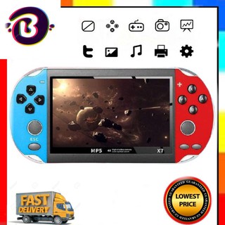 💥✨FREEGIFT✨💥 X7 LCD PSP Double Rocker Handheld Game Console Built-in 10000 Game