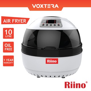 Riino 10L Turbo Air Fryer Intelligent All In One Oil Free Cooking Function Model - AF506E