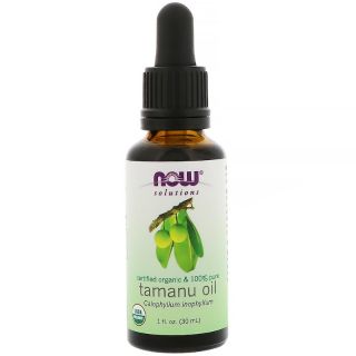 NOW Tamanu Oil - 100% Pure Organic Cold-pressed