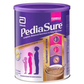 PediaSure - Chocolate/vanilla/Asli (850g)
