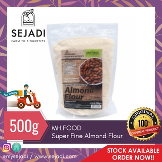 [Ready Stock Sejadi] MH Super Fine Almond Flour for Non-GMO and Keto Baking (500g)