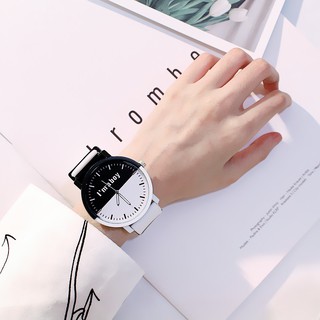Big dial personality trend couple watch female simple student fashion GD star me