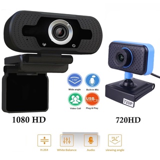 (Ship Form Malaysia)1080P/720 HD Webcam Web Camera Support OBS Stream Lab With MIC For Computer For PC Laptop Skype MSN