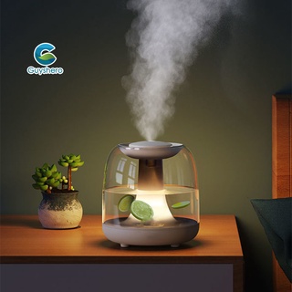FRESHAIR transparent water tank humidifier air diffuser purifier加湿器humidifer for aroma in home office car night light 7 color led