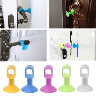 [🥇💰50% OFF]Silicone Anti-Collision Door Stopper with Perforation Free and Mute,Suction Door Knob Protective Your Door or Wall