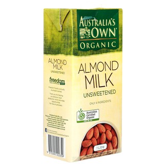 Australia's Own Organic Unsweetened Almond Milk 1 Liter