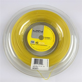 Tennis string Luxilon 125 4G Rough polyester 1.25mm 200m tennis string gut yellow tenis string LX