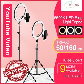 26CM Self-timer Ring Light for Mobile Phone Shooting And Live Streaming Fill Light for Live Stream/Makeup/YouTube Video (1)