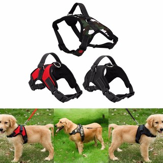 S-XL Adjustable Pet Puppy Large Dog Harness For Animals Walk Out Hand Strap Belt