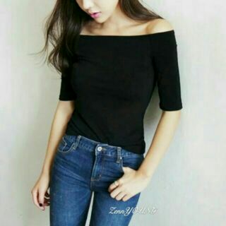 NEW MUST HAVE COTTON SHOULDER OFF TOPS@PREMIUM QUALITY