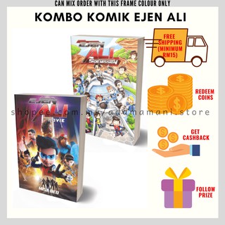 Kombo Majalah Komik Ejen Ali The Movie - Misi Neo (Versi Komik) & Sidemission (Misi Sampingan)[BCO]
