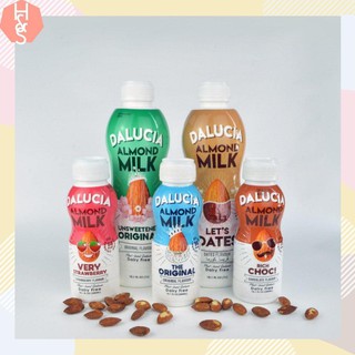 Dalucia Almond Milk / Susu Kacang Almond Dalucia (Original, Chocolate, Strawberry, Dates, Unsweetened Original) [NJ]