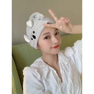 Cute Cartoon/Quick-Drying Shampoo/Swimming Hot Spring Vacation Travel/The Water-Absorbing Artifact/Shower Cap Towel/Hair