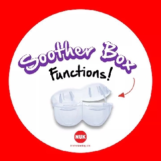 NUK Soother Case (Fix for 2soother)