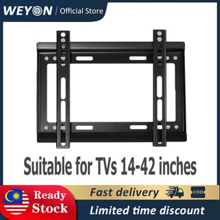 🔥Full set with screw🔥TV 14”-42” inch Wall Mount/Bracket/LCD/LED/FLat/Panel