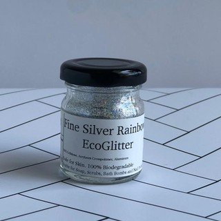 *USA Product* Fine Silver Rainbow EcoGlitter 15g