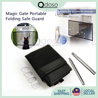 Magic Gate Portable Folding Safe Guard Install Anywhere (Pet safety)